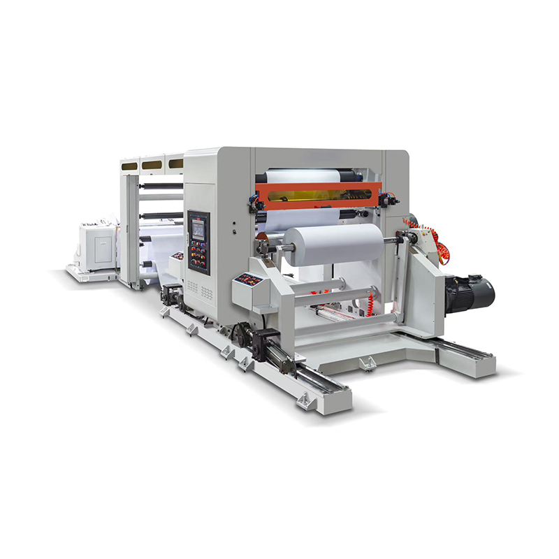 Dual adhesive paper slitting machine 